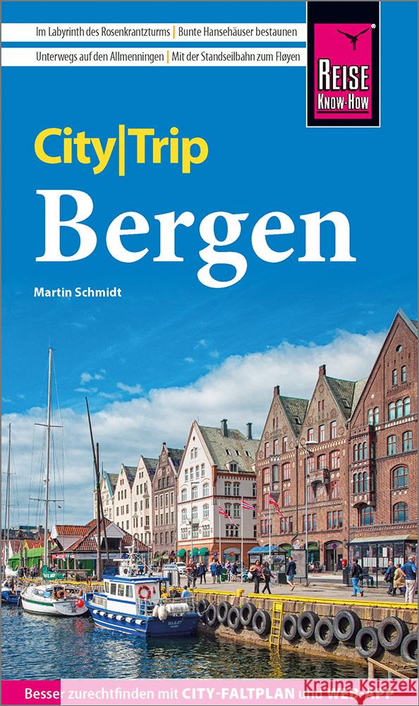 Reise Know-How CityTrip Bergen Schmidt, Martin 9783831739424 Reise Know-How Verlag Peter Rump - książka
