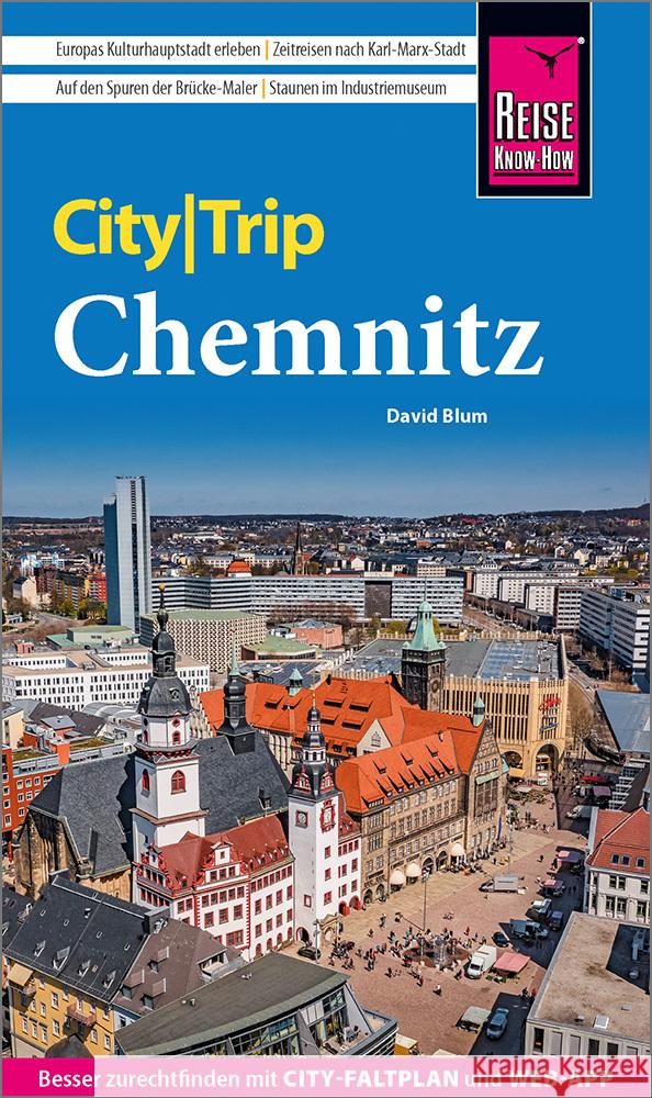 Reise Know-How CityTrip Chemnitz Blum, David 9783831739455 Reise Know-How Verlag Peter Rump - książka