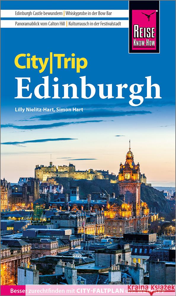 Reise Know-How CityTrip Edinburgh Nielitz-Hart, Lilly, Hart, Simon 9783831738830 Reise Know-How Verlag Peter Rump - książka