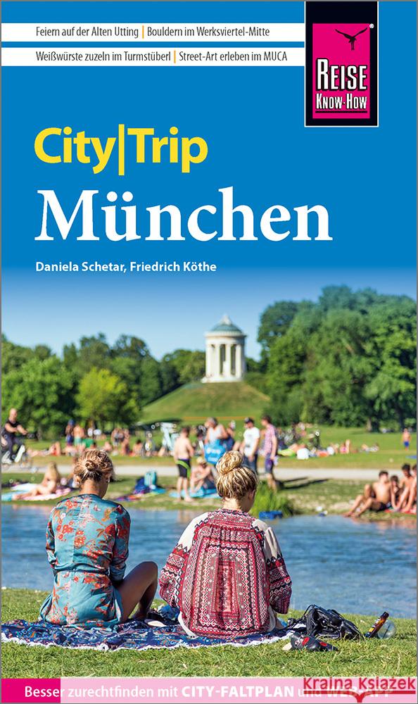Reise Know-How CityTrip München Schetar, Daniela, Köthe, Friedrich 9783831735433 Reise Know-How Verlag Peter Rump - książka