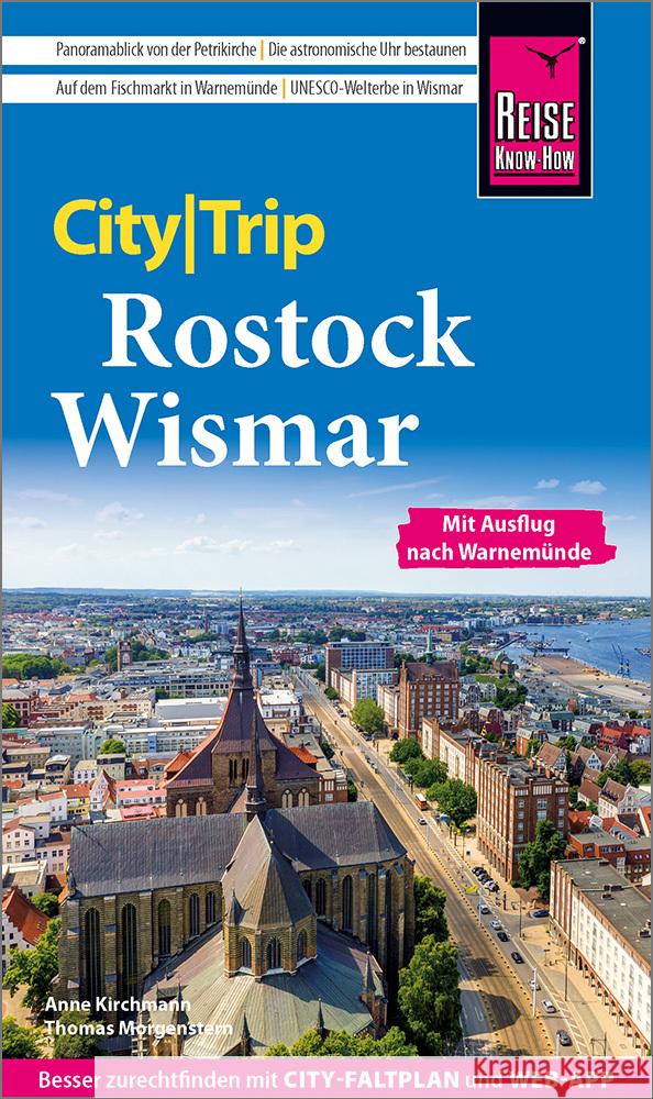 Reise Know-How CityTrip Rostock und Wismar Morgenstern, Thomas, Kirchmann, Anne 9783831736805 Reise Know-How Verlag Peter Rump - książka