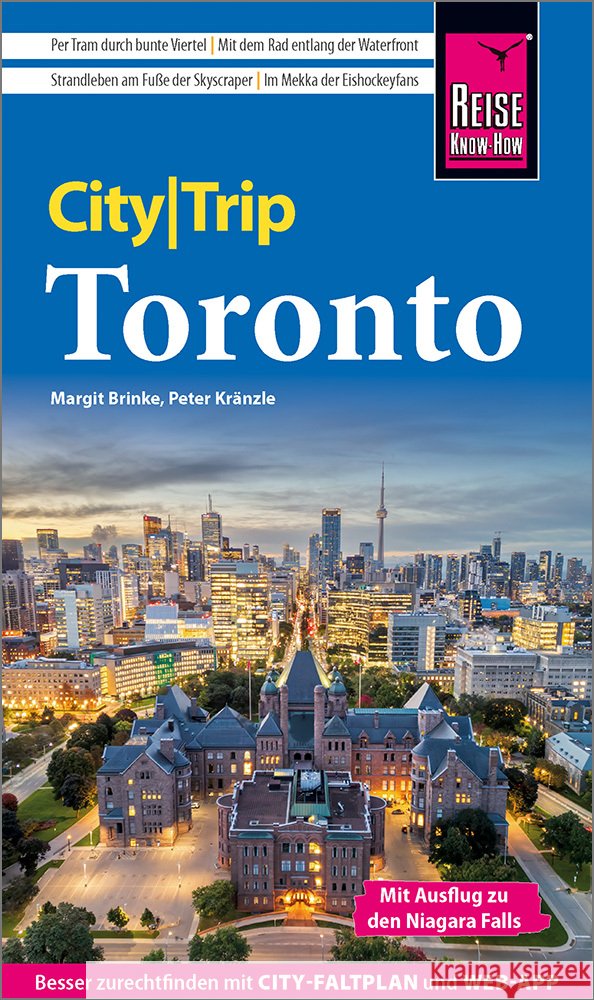 Reise Know-How CityTrip Toronto Kränzle, Peter, Brinke, Margit 9783831781560 Reise Know-How Verlag Peter Rump - książka