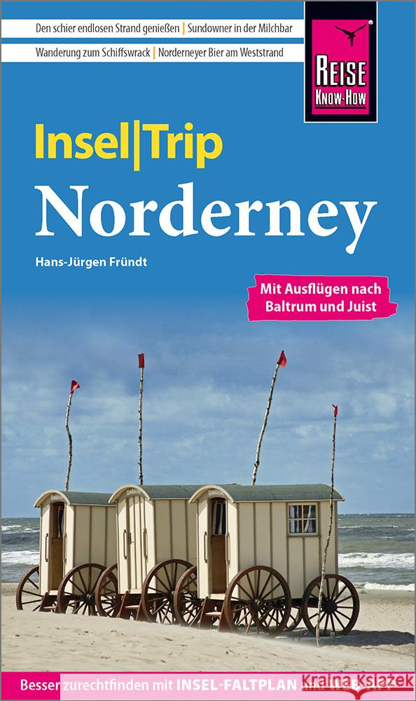 Reise Know-How InselTrip Norderney Fründt, Hans-Jürgen 9783831735525 Reise Know-How Verlag Peter Rump - książka