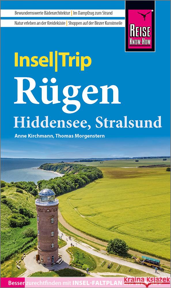 Reise Know-How InselTrip Rügen mit Hiddensee und Stralsund Kirchmann, Anne, Morgenstern, Thomas 9783831735532 Reise Know-How Verlag Peter Rump - książka