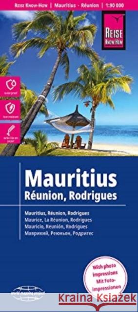 Reise Know-How Landkarte Mauritius, Réunion, Rodrigues (1:90.000) Reise Know-How Verlag Peter Rump 9783831774470 Reise Know-How Verlag Peter Rump - książka