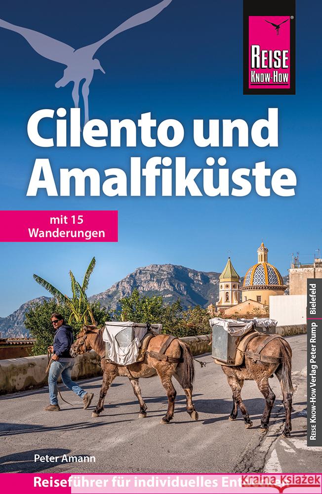 Reise Know-How Reiseführer Cilento und Amalfiküste Amann, Peter 9783831738908 Reise Know-How Verlag Peter Rump - książka