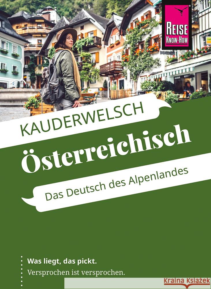 Reise Know-How Sprachführer Österreichisch - das Deutsch des Alpenlandes Krasa, Daniel, Mayrhofer, Lukas 9783831765928 Reise Know-How Verlag Peter Rump - książka