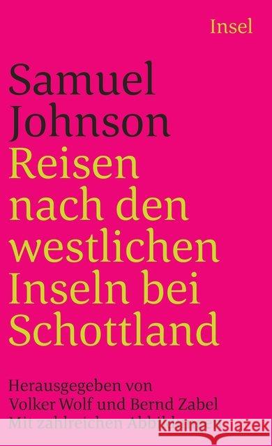 Reisen nach den westlichen Inseln bei Schottland Johnson, Samuel 9783458323631 Insel Verlag - książka