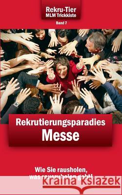 REKRU-TIER MLM Trickkiste Band 7: Rekrutierungsparadies Messe: Wie Sie spielend leicht Vertriebspartner und Kunden auf Messen gewinnen! Schlosser, Tobias 9783941412392 2bepublishing - książka