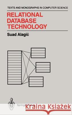 Relational Database Technology Suad Alagic S. Alagic 9780387962764 Springer - książka
