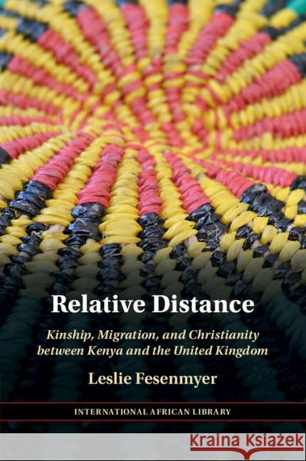 Relative Distance Leslie (University of Birmingham) Fesenmyer 9781009335089 Cambridge University Press - książka