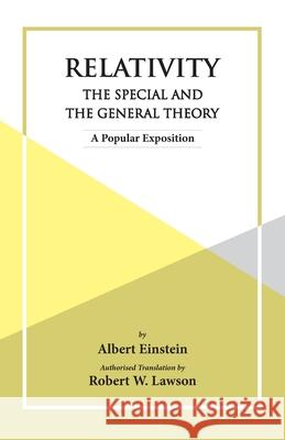 Relativity The Special And The General Theory Albert Einstein 9789393971487 Hawk Press - książka