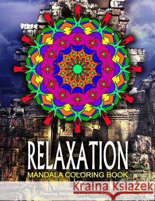 RELAXATION MANDALA COLORING BOOK - Vol.19: relaxation coloring books for adults Charm, Jangle 9781519593252 Createspace Independent Publishing Platform - książka