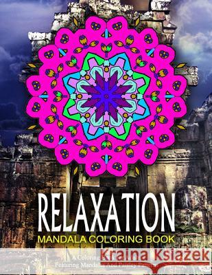 RELAXATION MANDALA COLORING BOOK - Vol.7: relaxation coloring books for adults Charm, Jangle 9781519171078 Createspace - książka
