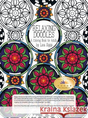Relaxing Doodles: A Coloring Book for Adults Lana Sajaja 9781491774267 iUniverse - książka