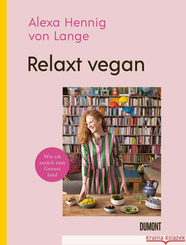 Relaxt vegan Hennig von Lange, Alexa 9783832169381 DuMont Buchverlag Gruppe - książka