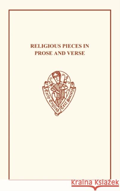 Relig Pieces Thornton MS Eetso: C 26 C Perry 9780859918138 Early English Text Society - książka