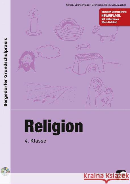 Religion - 4. Klasse, m. CD-ROM  9783403200765 Persen Verlag in der AAP Lehrerfachverlage Gm - książka