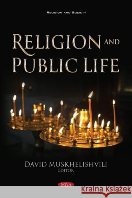Religion and Public Life David Muskhelishvili   9781536189049 Nova Science Publishers Inc - książka
