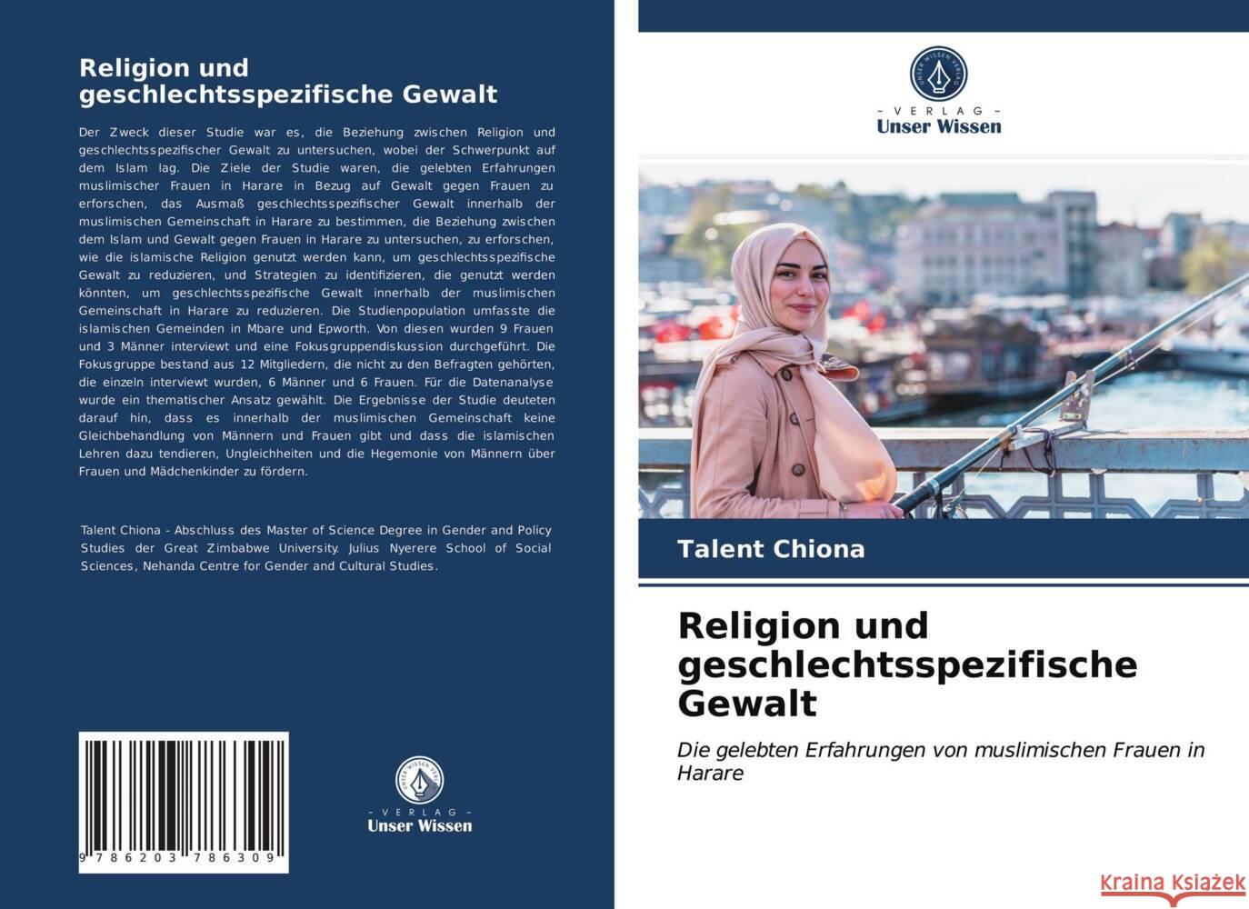 Religion und geschlechtsspezifische Gewalt Chiona, Talent 9786203786309 Verlag Unser Wissen - książka