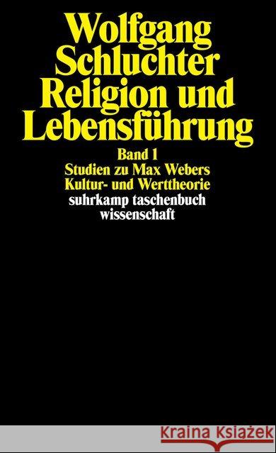 Religion und Lebensführung. Bd.1 Schluchter, Wolfgang 9783518285619 Suhrkamp - książka