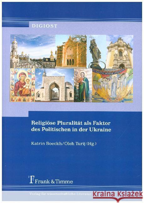 Religiöse Pluralität als Faktor des Politischen in der Ukraine  9783732904761 Frank & Timme - książka