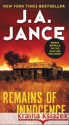 Remains of Innocence: A Brady Novel of Suspense J. A. Jance 9780062134714 Harper - książka