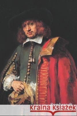 Rembrandt Schrift: Portret Van Jan Six - Trendy & Hip Notitieboek - Ideaal Voor School, Studie, Recepten of Wachtwoorden Studio Landro 9781795217262 Independently Published - książka