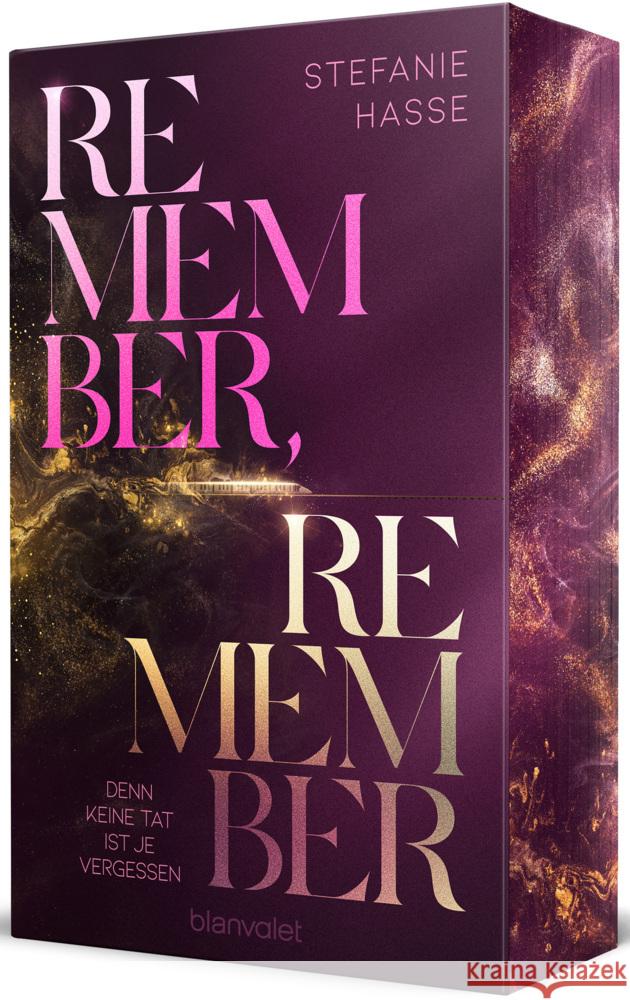 Remember, Remember - Denn keine Tat ist je vergessen Hasse, Stefanie 9783734114205 Blanvalet - książka