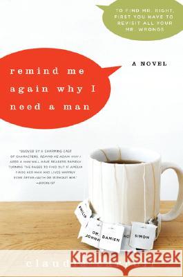 Remind Me Again Why I Need a Man Claudia Carroll 9780061140549 Harper Paperbacks - książka