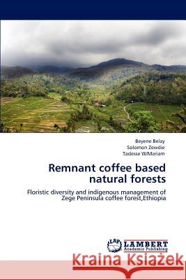 Remnant coffee based natural forests Belay, Beyene 9783659124891 LAP Lambert Academic Publishing - książka