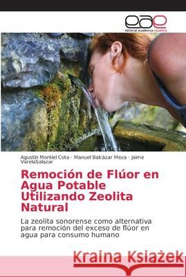 Remoción de Flúor en Agua Potable Utilizando Zeolita Natural Montiel Cota, Agustín 9786202141437 Editorial Académica Española - książka