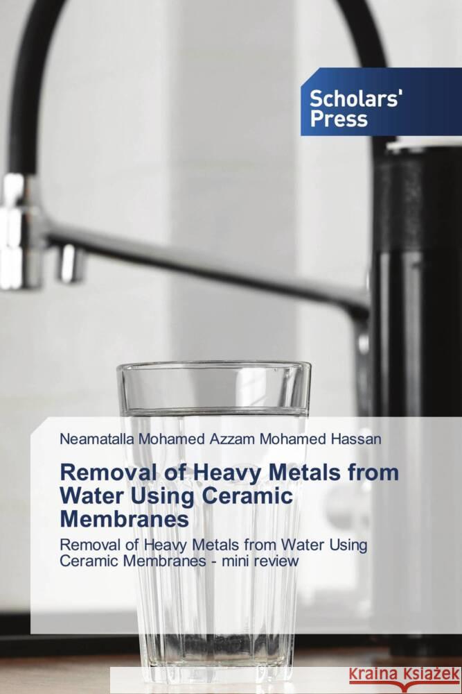 Removal of Heavy Metals from Water Using Ceramic Membranes Mohamed Azzam Mohamed Hassan, Neamatalla 9786205524916 Scholars' Press - książka