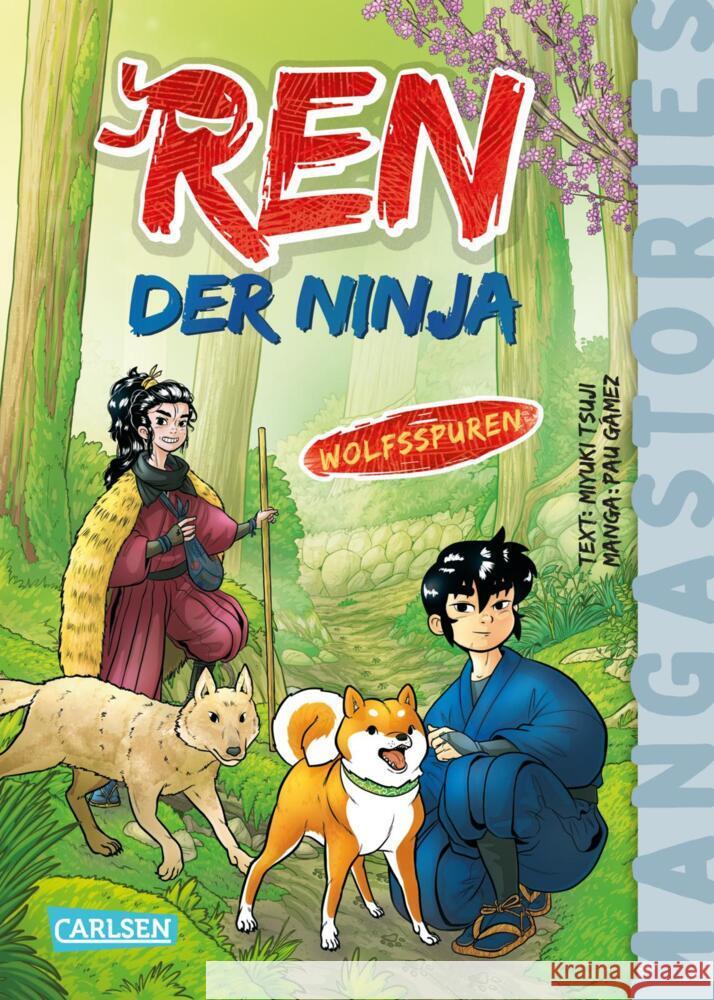 Ren, der Ninja Band 4 - Wolfsspuren Tsuji, Miyuki 9783551656605 Carlsen - książka