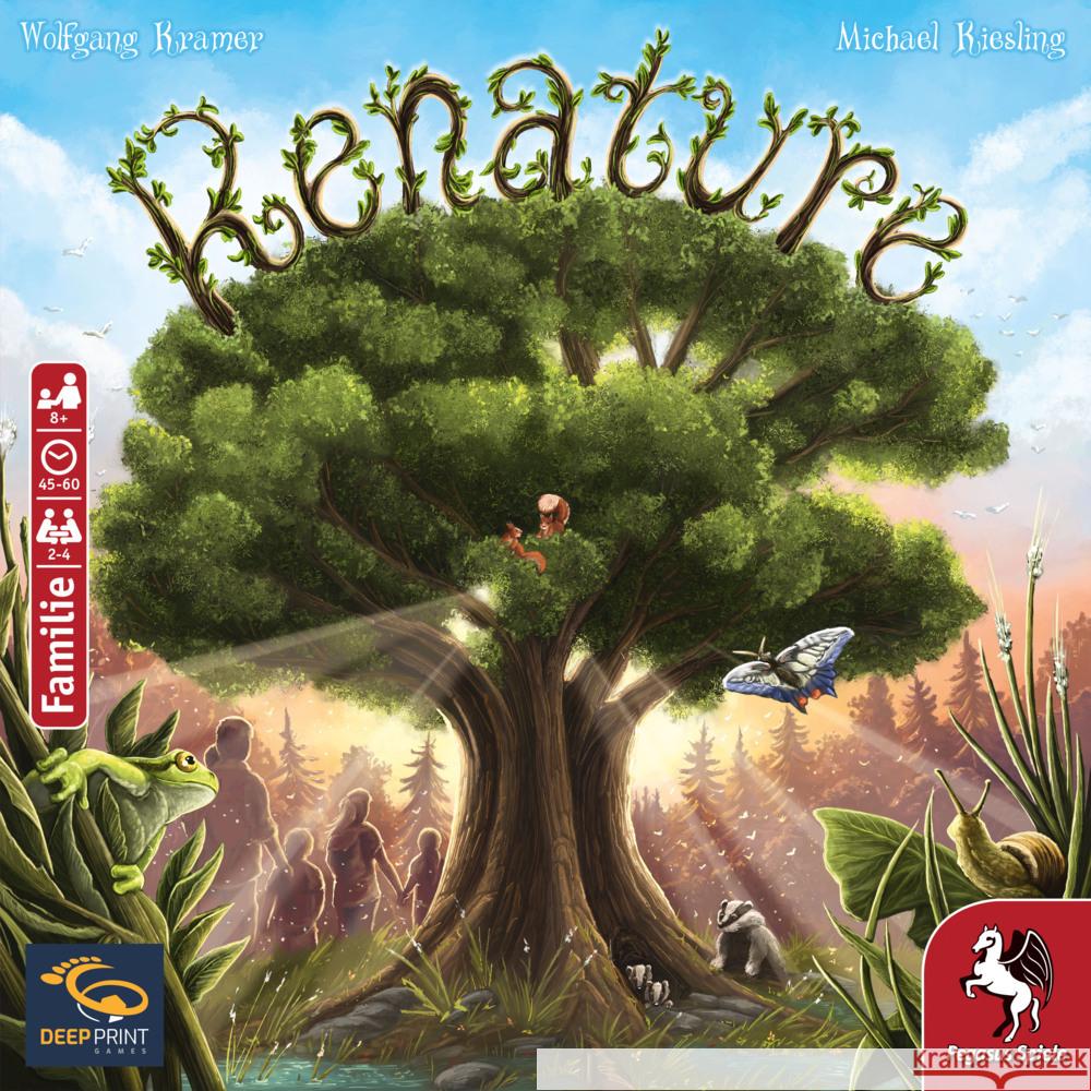 Renature (Spiel) Kramer, Wolfgang, Kiesling, Michael 4250231727702 Deep Print Games - książka