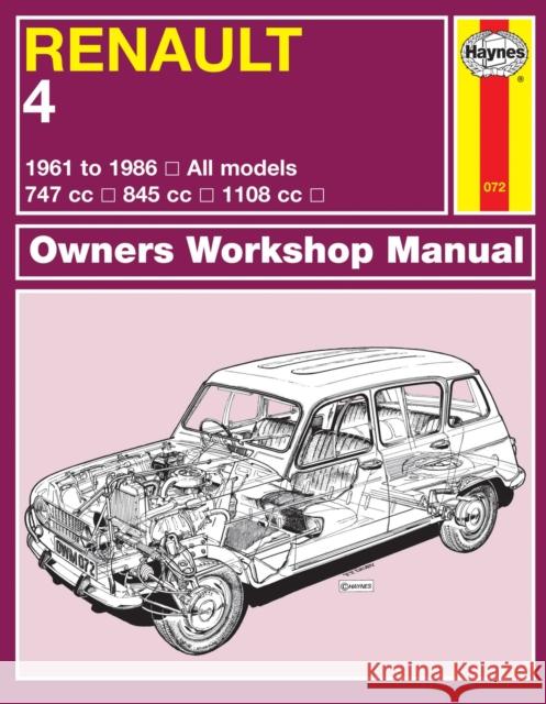 Renault 4 Haynes Publishing 9780857335937 Haynes Publishing Group - książka