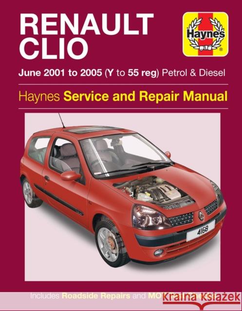 Renault Clio 01-05 Haynes Publishing 9780857339300 Haynes Publishing Group - książka
