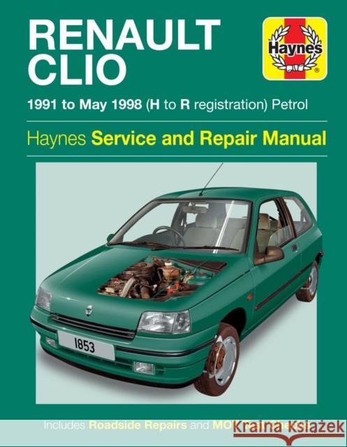 Renault Clio Petrol (91 – May 98) Haynes 9781785214707  - książka