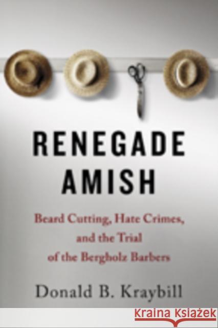 Renegade Amish: Beard Cutting, Hate Crimes, and the Trial of the Bergholz Barbers Kraybill, Donald B. 9781421415673 John Wiley & Sons - książka