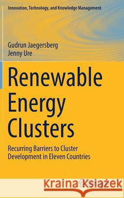 Renewable Energy Clusters: Recurring Barriers to Cluster Development in Eleven Countries Jaegersberg, Gudrun 9783319503639 Springer - książka