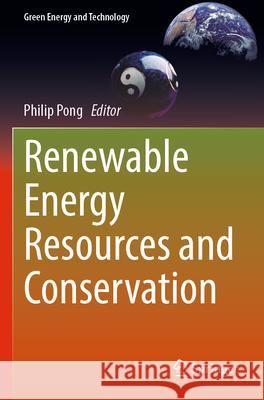Renewable Energy Resources and Conservation  9783031590078 Springer Nature Switzerland - książka