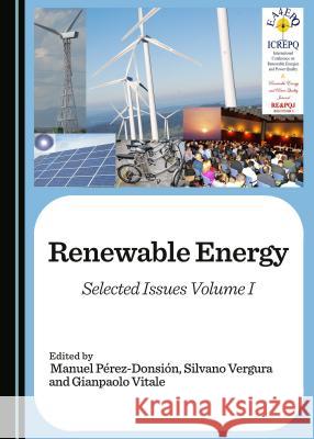 Renewable Energy: Selected Issues Volume I Manuel Perez-Donsion Silvano Vergura Gianpaolo Vitale 9781443883771 Cambridge Scholars Publishing - książka