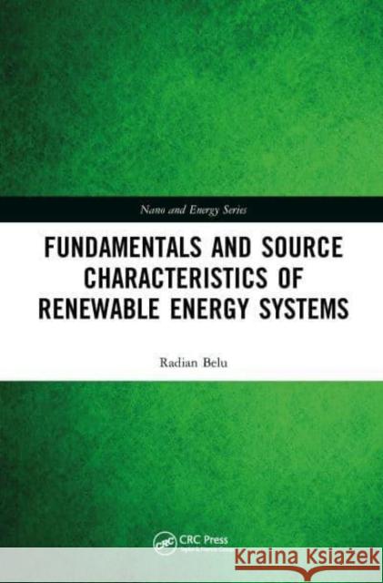 RENEWABLE ENERGY SYSTEMS RADIAN BELU 9781032337838 TAYLOR & FRANCIS - książka