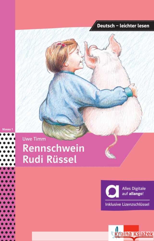 Rennschwein Rudi Rüssel - Hybride Ausgabe allango, m. 1 Beilage Timm, Uwe, Lundquist-Mog, Angelika 9783126741255 Klett Sprachen - książka