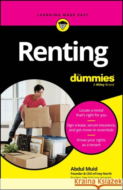 Renting For Dummies Kathy Harmon 9781119912972 John Wiley & Sons Inc - książka