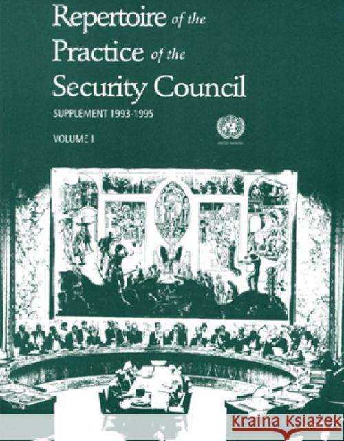 Repertoire of the Practice of the Security Council : Volumes 1 and 2 United Nations 9789211370331 United Nations - książka