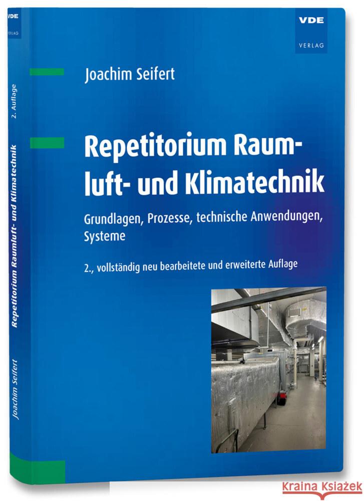 Repetitorium Raumluft- und Klimatechnik Seifert, Joachim 9783800761197 VDE-Verlag - książka