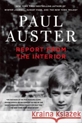 Report from the Interior Paul Auster 9781250052292 Picador USA - książka