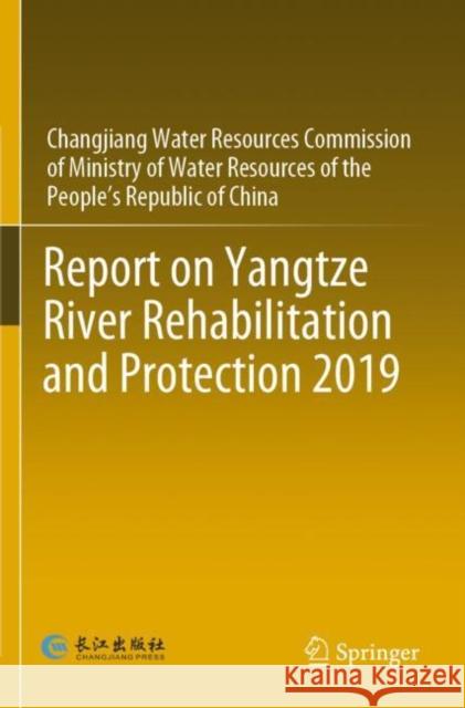 Report on Yangtze River Rehabilitation and Protection 2019 Changjiang Water Resources Commission of 9789811649295 Springer - książka