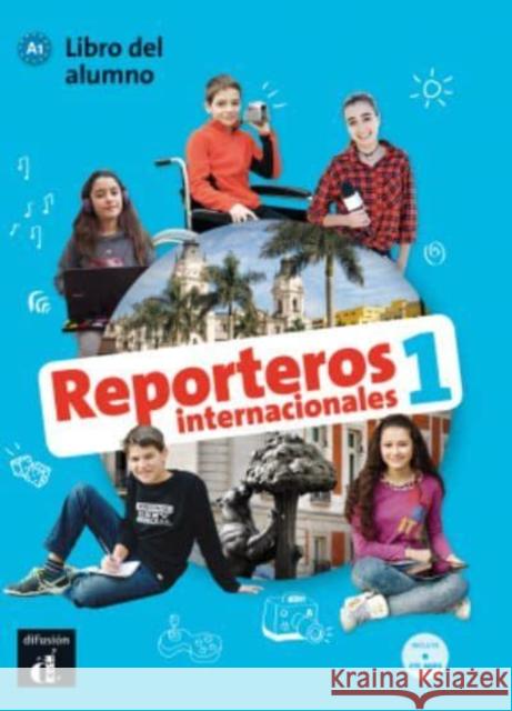 Reporteros internacionales 1 - Libro del alumno + audio download. A1 Various authors 9788416943760 Difusion Centro de Publicacion y Publicacione - książka